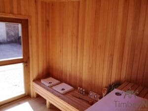 Cabine sauna extérieur moderne mini (12)