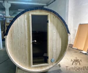 Sauna exterieur tonneau mini pour 2 4 personnes 10