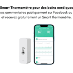 Smart Thermometre pour des bains nordiques