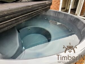Wood fired hot tub with jets – TimberIN Rojal 3 8