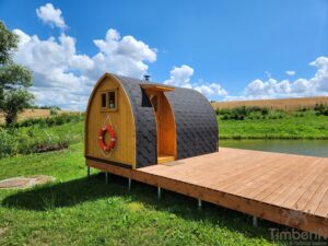 Entrée par le côté + poêle sur le côté + bancs en u (3)