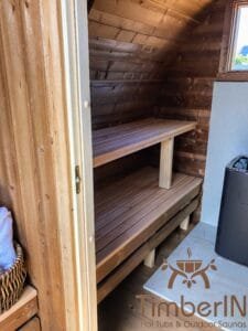 Outdoor home sauna pod 5 2