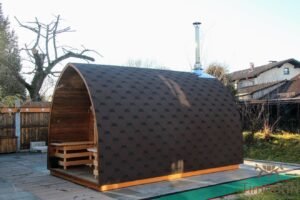 Sauna exterieur jardin Iglu 4