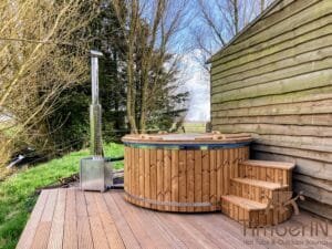 Wood heated hot tub (1)