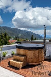 Wood or Pellet fired hot tubs WPC