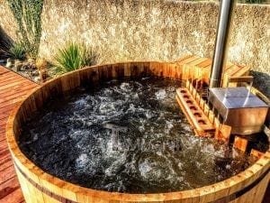 Wooden hot tub cheap basic design 1