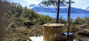 Wooden hot tub for 2 persons 1