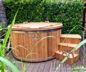 Electric wooden hot tub 5