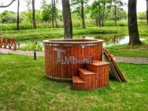 Electricity heated hot tub for garden 1