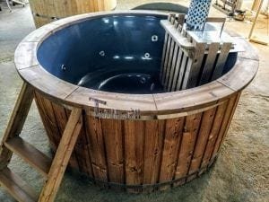Fiberglass hot tub with snorkel heater Wellness Basic 3