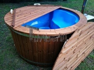 Fiberglass Outdoor Spa With External Burner 1