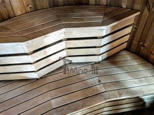 Outdoor sauna for limited garden space 19
