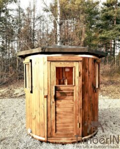 sauna exterieur vertical 2 – 3 places 3