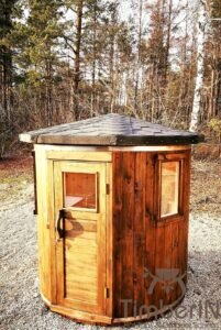 sauna exterieur vertical 2 – 3 places 5