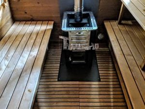 KBGE Thermomètre Hygromètre Double Table Sauna Planche de Bois Piscine Equipement Accessoires 