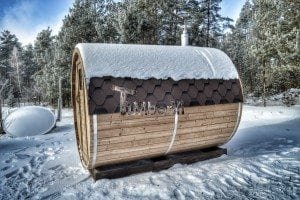 Outdoor barrel sauna 7