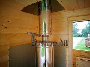 Rectangular wooden outdoor sauna 30
