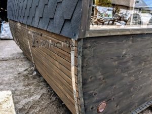 Rectangular Wooden Outdoor Sauna (5)