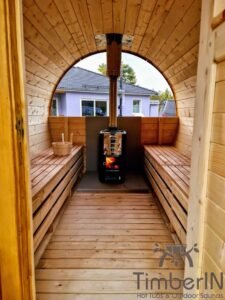 Sauna extérieur tonneau rond (2)