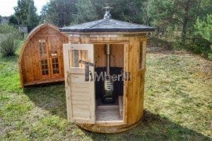 Wooden vertical sauna Harvia 2
