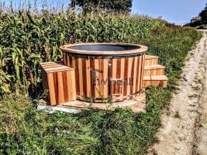 Electric outdoor hot tub Wellness Conical 13 1