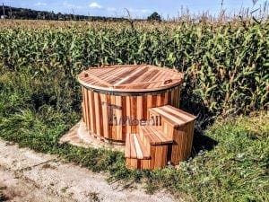 Electric outdoor hot tub Wellness Conical 30