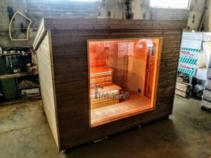 Modern Outdoor Garden Sauna 1