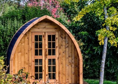 sauna extérieur bois en kit