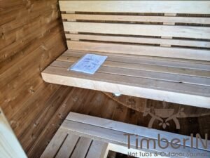 Outdoor sauna small mini for 2 4 persons 25