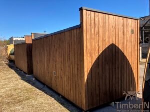 Cabine sauna exterieur moderne panoramique (14)