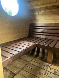 Sauna ovale extérieur avec bain nordique intégré (17)