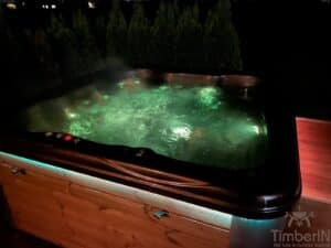 Square large acrylic hot tub (15)