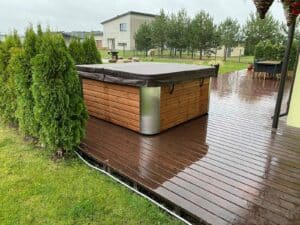 Square large acrylic hot tub (5)