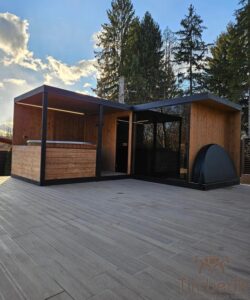 Abc sauna + dressing + hot tub (19)